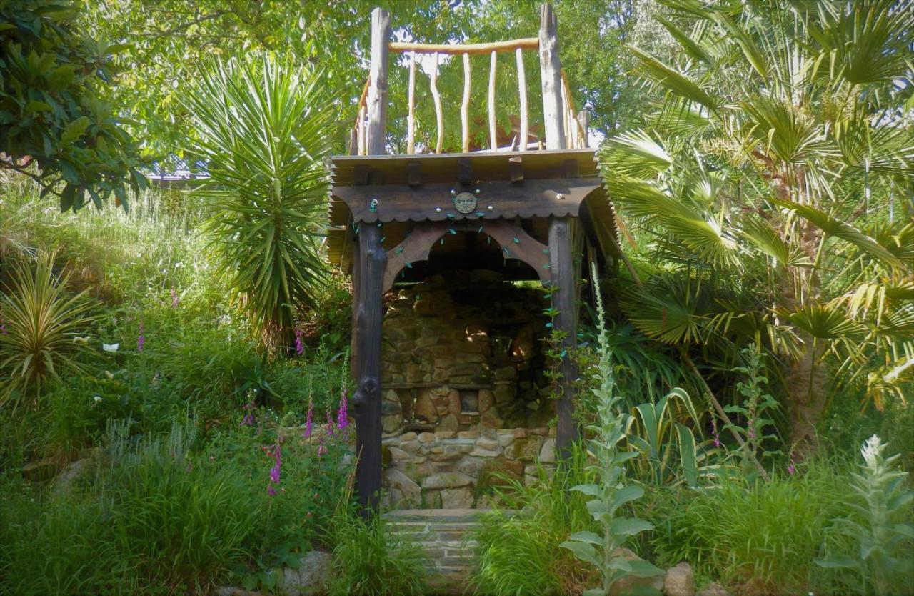 Green Man Yurt Penela Bagian luar foto