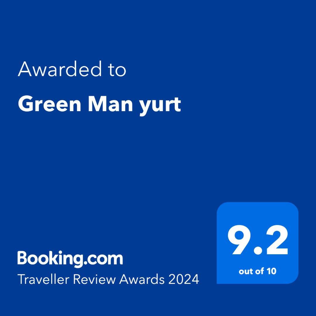 Green Man Yurt Penela Bagian luar foto